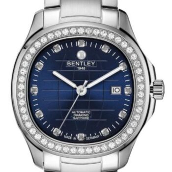 Bentley Ultimate Diamond Automatic Men's Watch – Blue Diamond-Set Dial